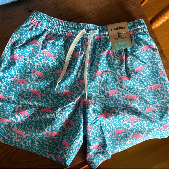chubbies Other - Chubbies Pink and Blue Patterned Shorts